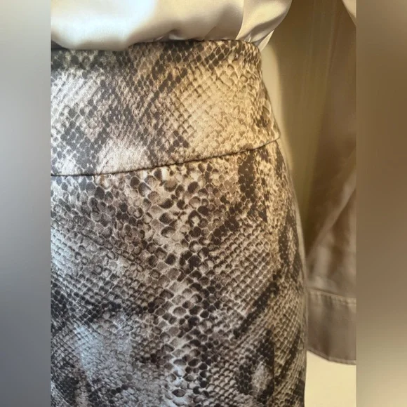 New York & Company Snake Print Pencil Skirt, size 8 - Picture 3 of 8